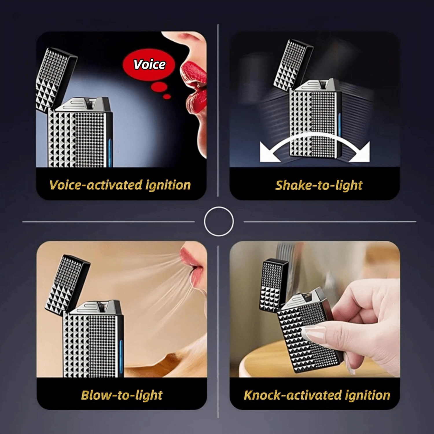 The Rise of Smart Ignition Gadgets in Modern Living - Voice-activated lighter