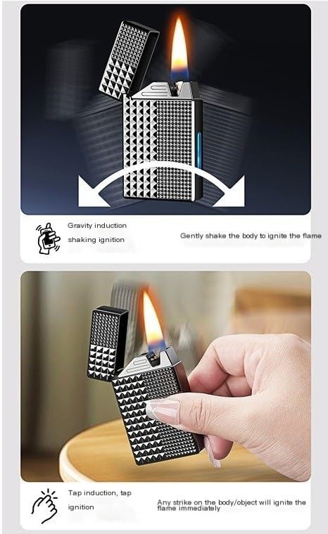Voice - Activated Ignition Oil - Electric Kerosene Flip Lighter with Sound,USB Rechargeable, for Men Husband(Gold3) - Voice - activated lighterVoice - Activated Ignition Oil - Electric Kerosene Flip Lighter with Sound,USB Rechargeable, for Men Husband(Gold3)Voice - Activated Ignition Oil - Electric Kerosene Flip Lighter with Sound,USB Rechargeable, for Men Husband(Gold3)mysiteVoice - activated lighterB0F13PDNV5Gold4